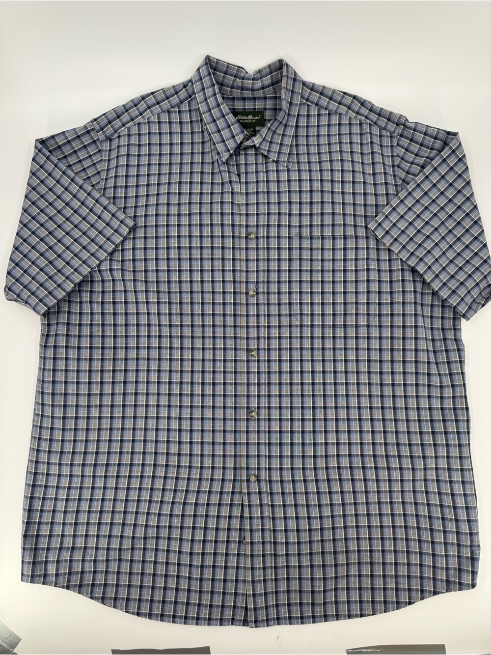 Eddie Bauer Relaxed Button Down Shirt Size XL Tall